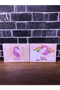 ASVASHOP Unicorn Desenli Anı Albümü Dekoratif Hediyelik