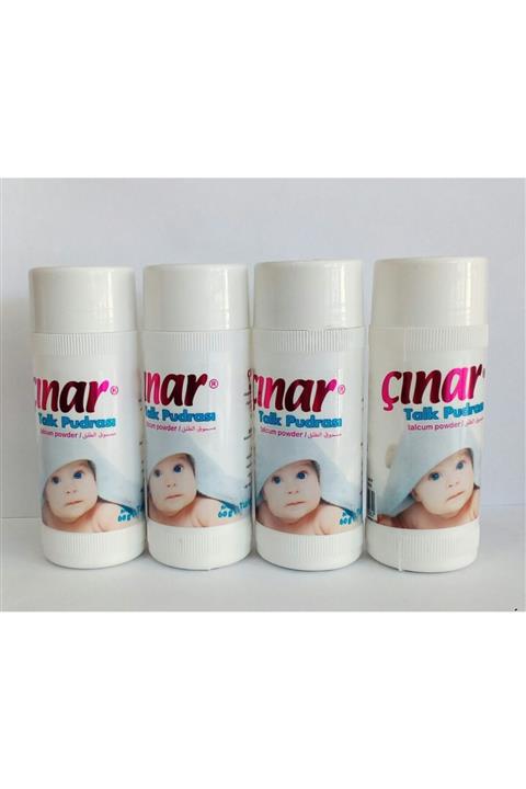 Çınar Talk Pudrası 60 Gr-4'lü
