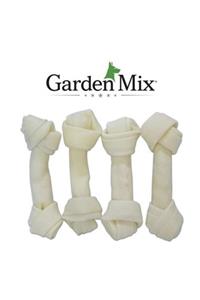 Gardenmix Gardenmıx Beyaz Düğümlü Derı Kemık 5-5,5” – 4lü