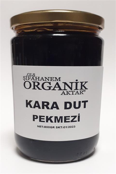 GLŞ ŞİFAHANEM ORGANİK AKTAR Kara Dut Pekmezi Net 800 Gr