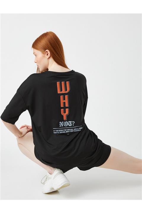 Koton Kadın Baskili Tisört Kisa Kollu