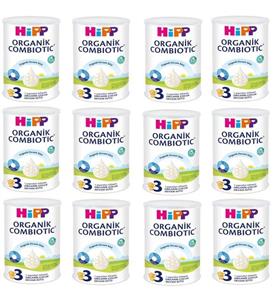 Hipp 3 Organik Combiotic Devam Sütü 350 Gr 12 Adet