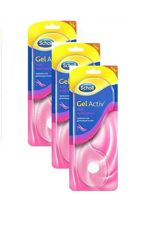 Scholl Ayakkabınızda Görünmeyen Açık Ayakkabılar Için Tabanlık*3 Adet
