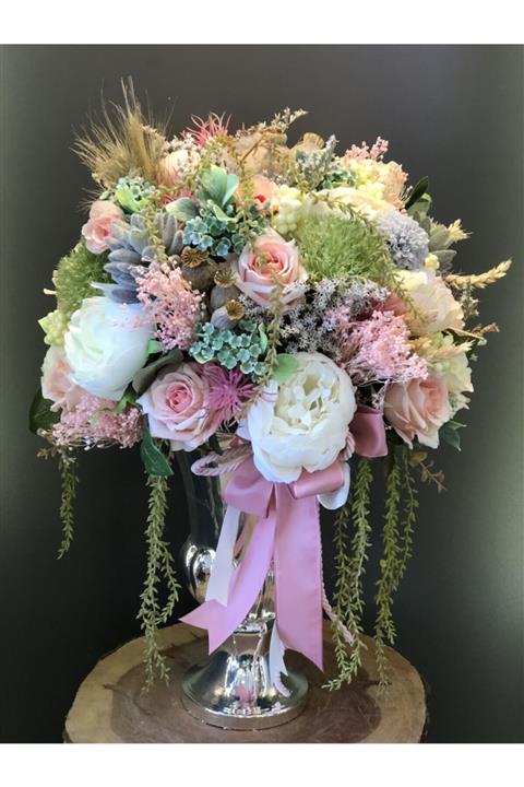 MARMARA ÇİÇEK Yapay Saçaklı Aranjman