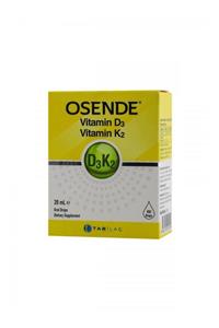 Osende Vitamin D3 K2 Damla 20 Ml