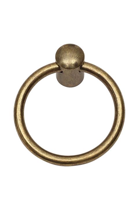 Gürçay Çekmece Kapak Kulpu Halka 60 Mm Antik (2 Adet)