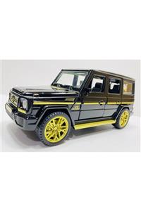 toysandmore Mercedes Benz G 65 Brabus Metal Model Jip 1-24 Büyük Işıklı Sesli