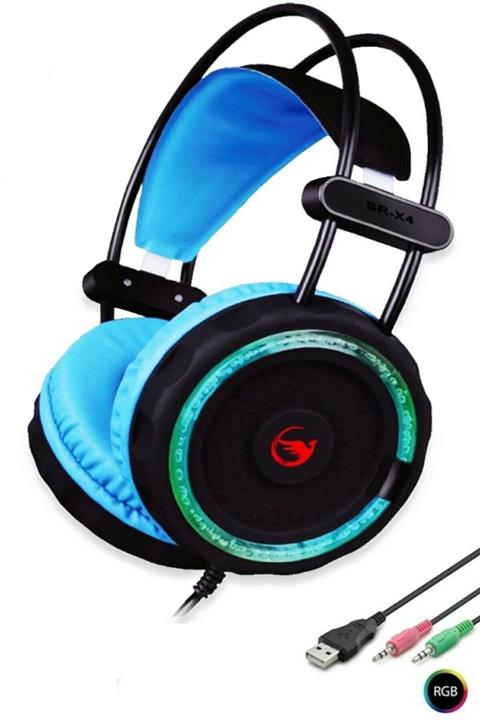 Concord Rgb Gaming Oyun Kulaklığı Mikrofonlu Kulaküstü Kulaklık Oyuncu Sprange