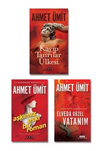 Yapı Kredi Yayınları Ahmet Ümit Seti Kayıp Tanrılar Ülkesi Aşkımız Eski Bir Roman Elveda Güzel Vatan