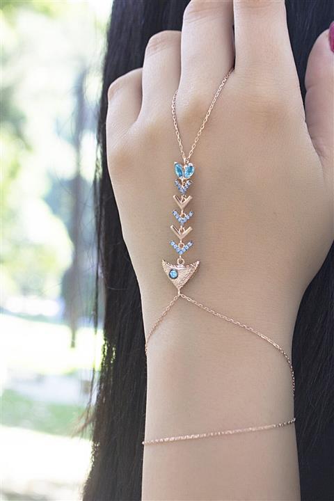 SUNSHINE 925 Ayar Gümüş Balık Motifli Şahmeran SS0207