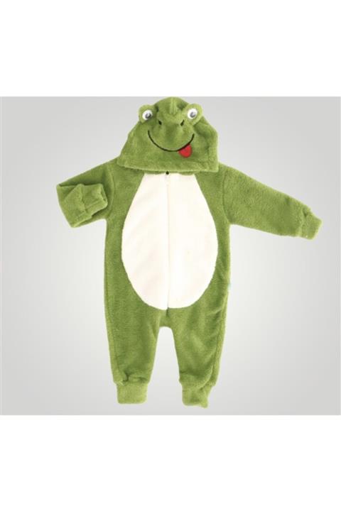 MİNİKO KİDS Nurcix 5137 Kurbağa Welsoft Tulum