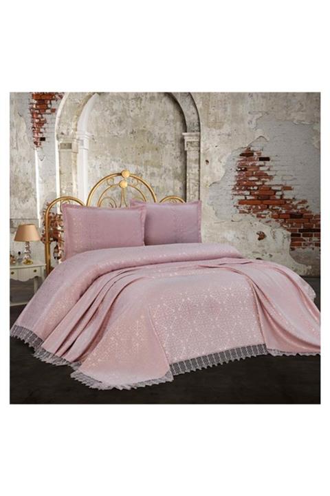 Cotton House Yatak Örtüsü Tek Kişilik Samanta Lavanta