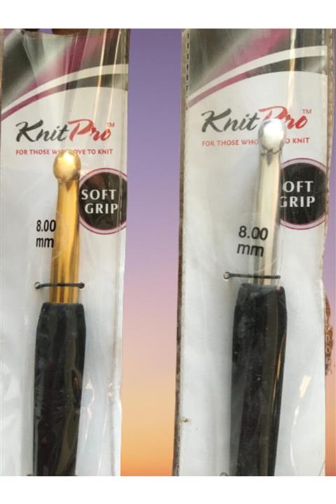 KnitPro Soft Grıp Tığ 8 Numara