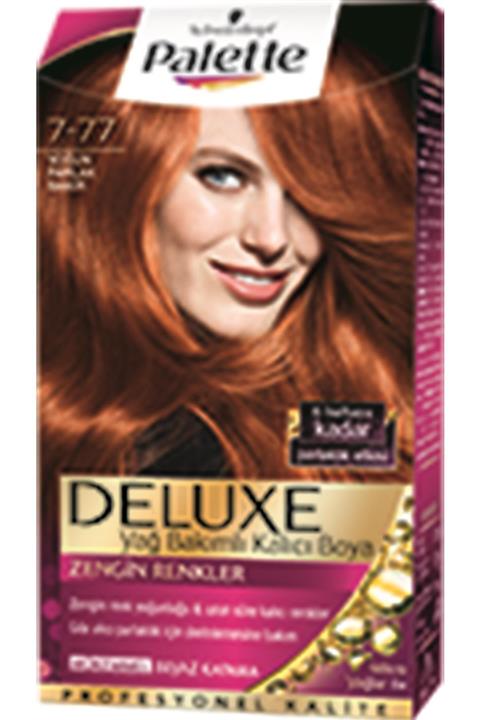 Palette Deluxe Yoğun Bakır (7.77) Saç Boyası 50 ml