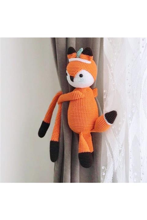 mesmerizingshopp Amigurumi Perde Tutucu Tilki
