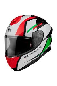 MT Helmets Targo Pro Sound C6 Gloss Pearl Green