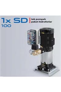 Komm 1xsd 100/5 T (1x5,5hp/4kw) Tek Pompalı Paket Hidrofor