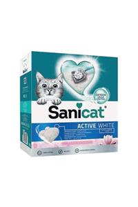 Sanicat Active White Lotus Flower Ultra Topaklanan Oxygen Control Kedi Kumu 10 Lt