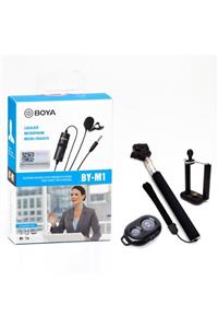 Paket Ürün Boya By-m1 Yaka Mikrofonu ve Selfie Set