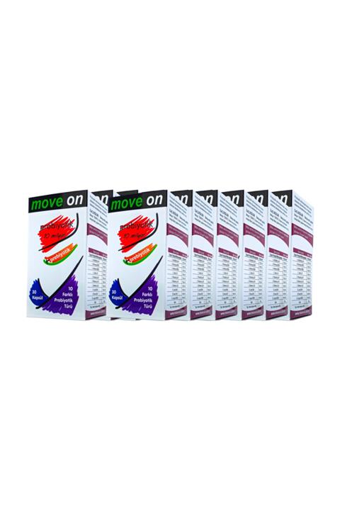 Move On Probiyotik (12 Adet) 10 Milyar + Prebiyotik 30 Kapsül