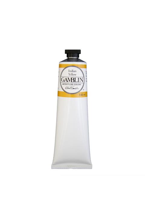 GAMBLIN COLORS Gamblın Artıst Grade Oıl Colors 150ml Indıan Yellow