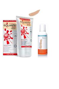 Solante Acnes Tinted 150 ml + Serinletici Etki Sağlayan Panthenol Forte %9 Nemlendirici Sprey 150 ml