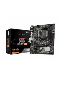 MSI B450m Pro-m2 Max Ddr4 M2 Pcıe Nvme Hdmı Dvı Pcıe 16x V3.0 Am4 Matx