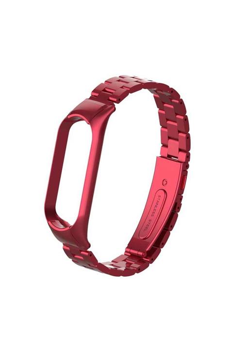 Bilişim Aksesuar Xiaomi Mi Band 6 Kordon Mi Band 6 Kayış Klasik Metal Kordon