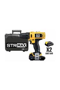 StrMax STR-3205D 32v 5Ah Li-iON Metal Şanzuman Darbeli Vidalama Matkap