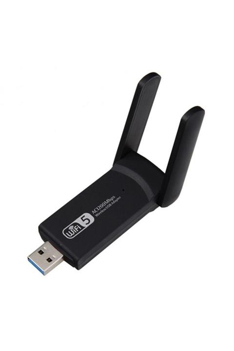 CRDKC Ac-1200 Mbps Wifi 5 Dual Band Usb Adaptör