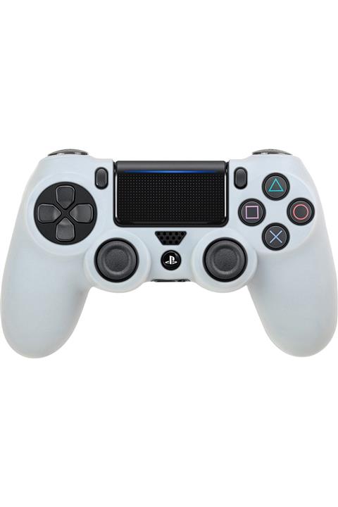 Khalkedon Ps4 Dualshock 4 Silikon Kılıfı - 52 Şeker Beyaz