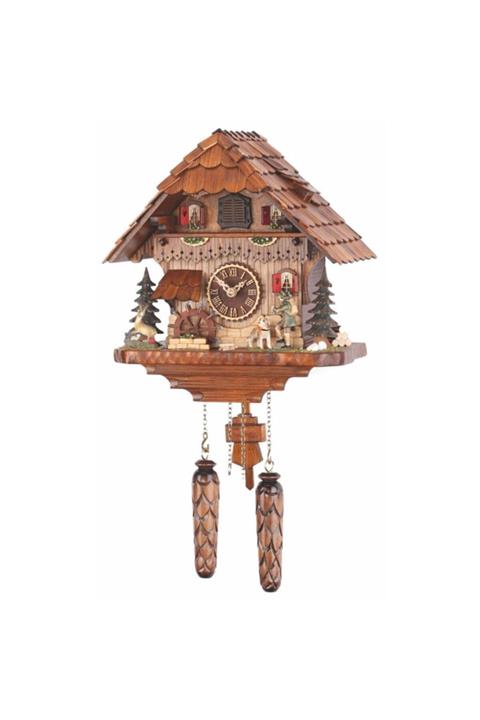 Ultima Regal GQ 475 M Guguklu Saat Melodili Çatılı Pilli 35 Cm