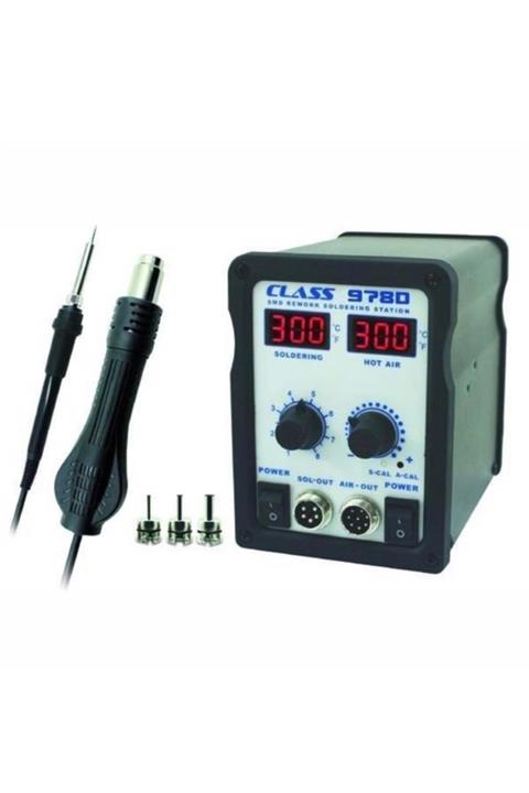 Classics 968d Dijital Göstergeli Üflemeli Havya