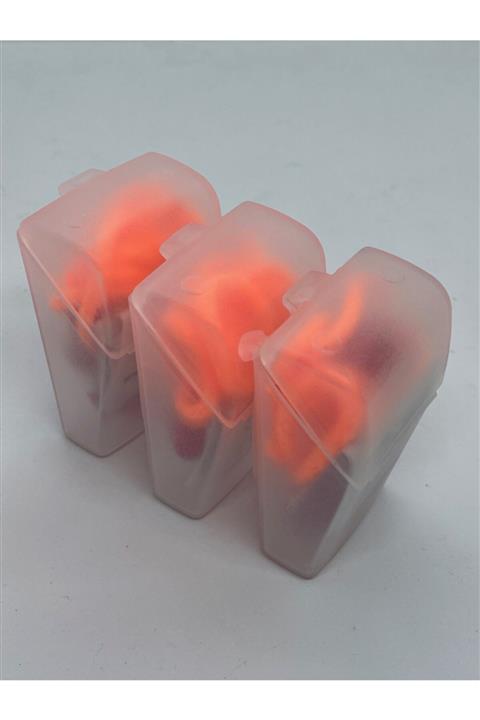 SİLENT 1453 Yıkanabilir 3 Adet Ipli Kutulu Kulak Tıkacı