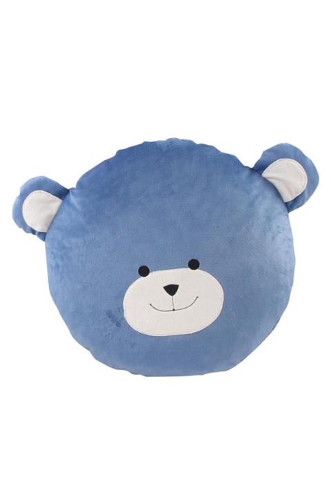 Bambi Ayı Yer Minderi Mavi Wellsoft-imperteks 70 Cm