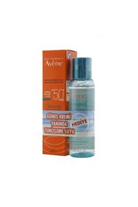 Avene Cleanance Solaire Spf50+ 50 Ml + Cleanance Cleansing Water 100 Ml