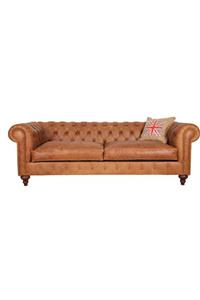 3A Mobilya Old English Leather Chesterfield 230X90X80 CM