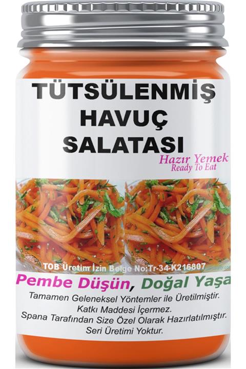 SPANA Ev Yapımı Katkısız Tütsülenmiş Havuç Salatası 330gr