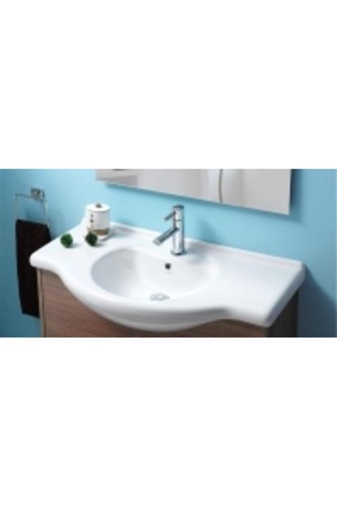 TURKUAZSERAMİK Etajerli Lavabo Nil 55 x 47 cm