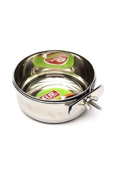 pawin Vida Askılı Çelik Kuş Yemliği 900 Ml