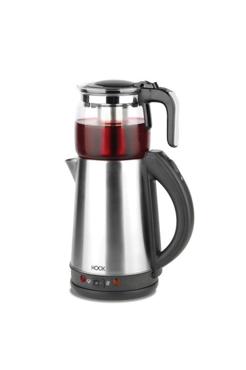 HOOK Gri Elektrikli Çay Makinesi Hk-510