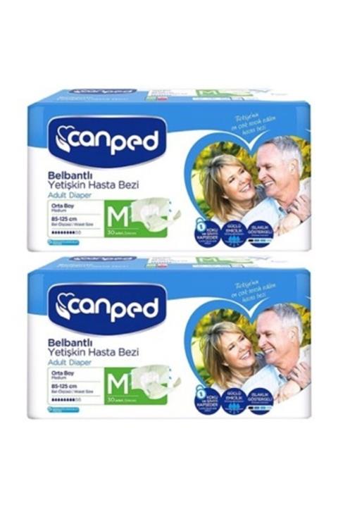 Canped Hasta Altı Bezi Medium 30 Adet X2 Adet