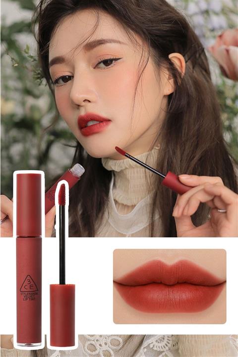 3CE Kadifemsi Mat Ruj Velvet Lip Tint
