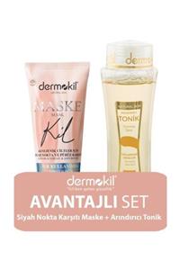 Dermokil Sivilce Maske Ve Yağlı Tonik 2'li Set 75 ml.