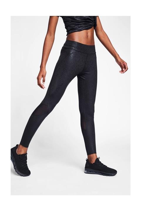 Lescon Kadın Siyah Tayt 20b-2020