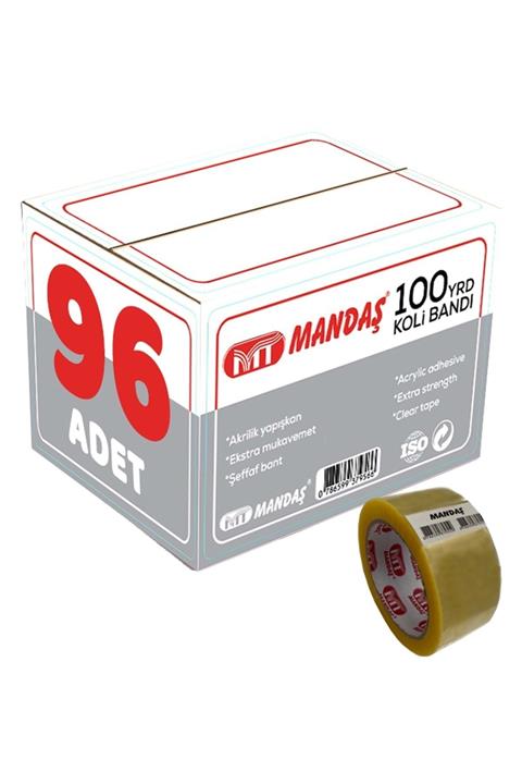 Mandaş Koli Bandı / Bant 100 Yarda (45MM*91.44 METRE) 96 Lı Set