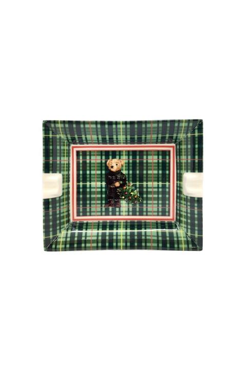 VİTELLİ Christmas Tree Teddy Bear Porselen Kül Tablası