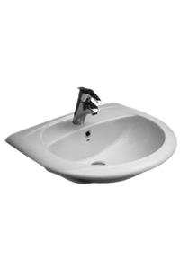 Eca Serel Orkide Yarım Tezgah Üstü Lavabo 51x60 Cm 6834tds000