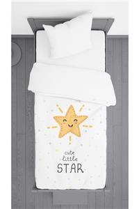 Ziu Kids Little Star Desenli Dekoratif Yatak Örtüsü 140x220