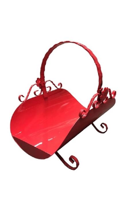 Mevsim Ticaret Dekoratif Şömine Yanı Pembe Odunluk